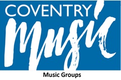Coventry Music Logo with words Music Groups